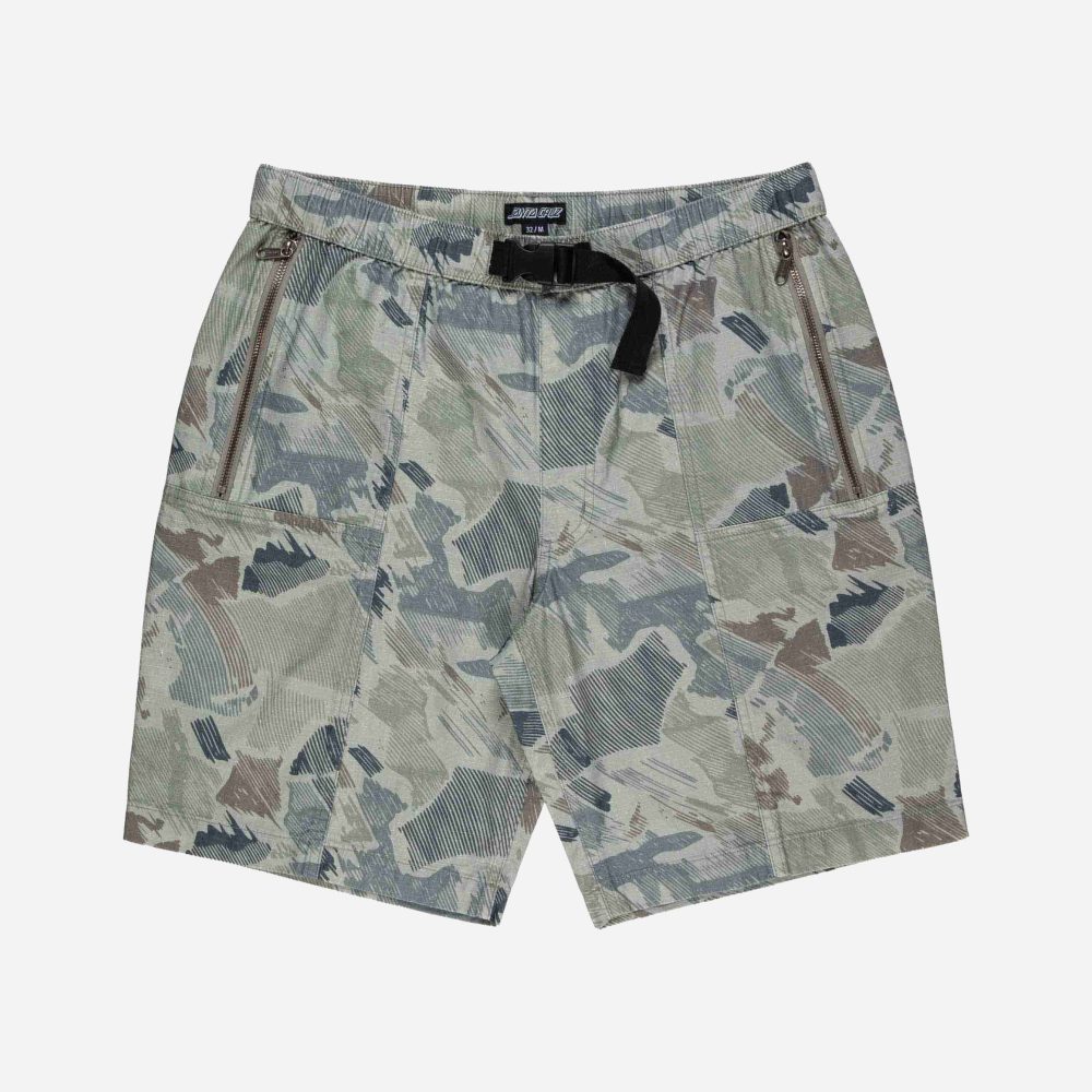 Santa Cruz Clyde Short - Woodcut Camo Santa Cruz Clyde Short - Woodcut Camo