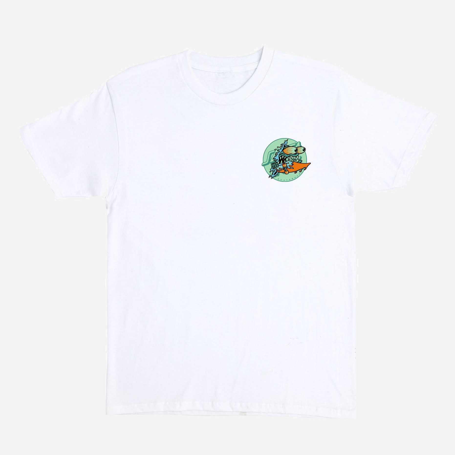 Santa Cruz Meek Slasher Box Tee - White