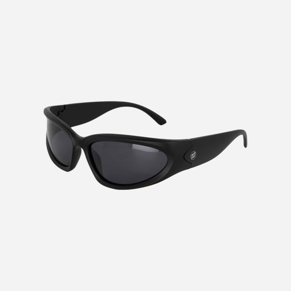 Santa Cruz Opus Dot Wrap Sunglasses - Black/Black