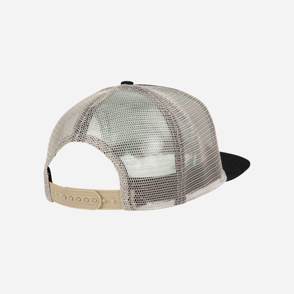 Santa Cruz Out Of Time Meshback Cap - Black/Stone Grey