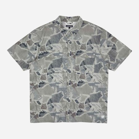 Santa Cruz Shirt Nico Short Sleeve Shirt - Woodcut Camo Santa Cruz Shirt Nico Short Sleeve Shirt - Woodcut Camo