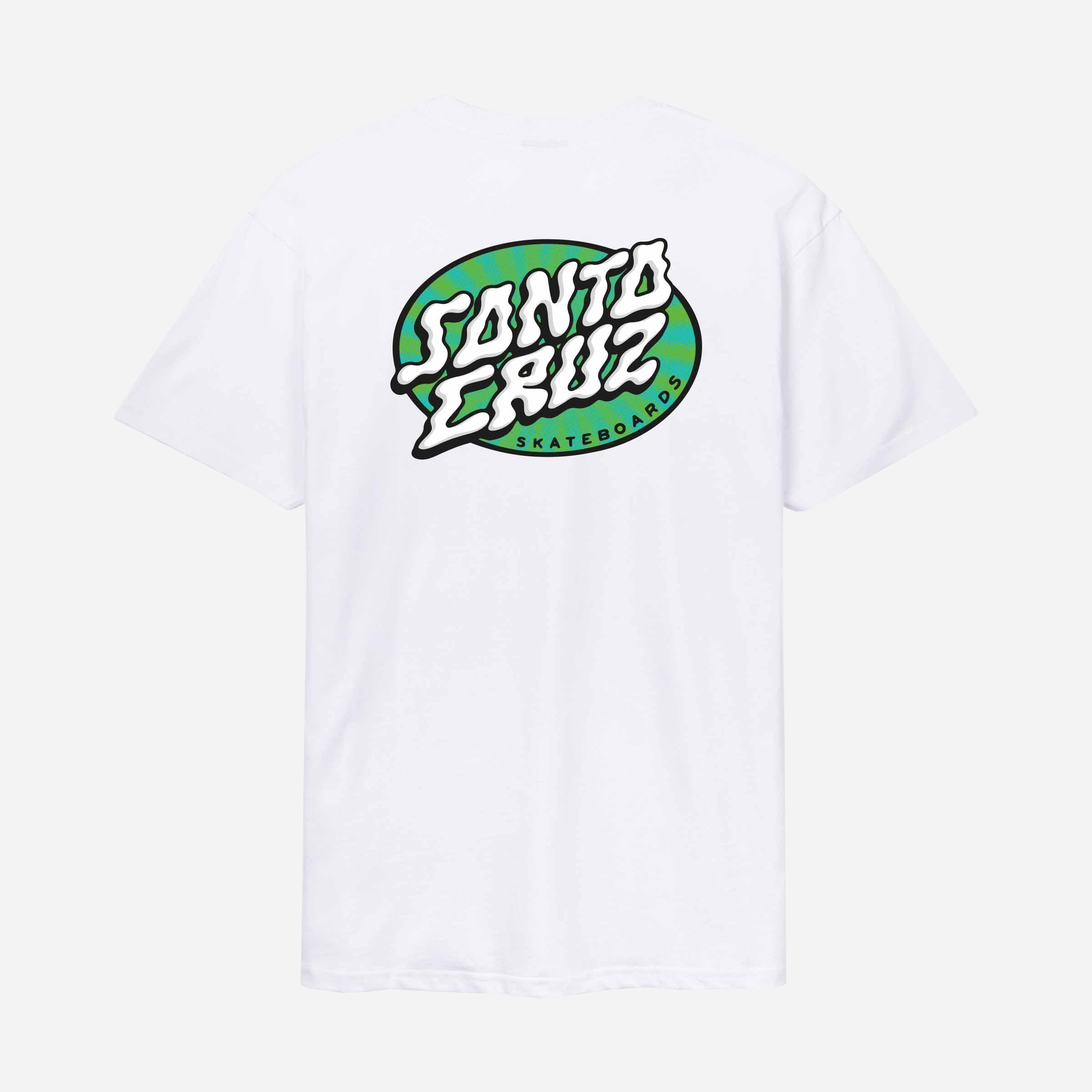 Santa Cruz Vertigo Dot Tee - White