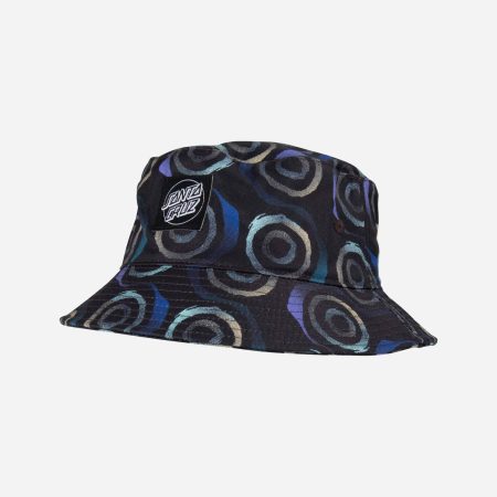 Santa Cruz Vertigo Haze Bucket Hat - Black
