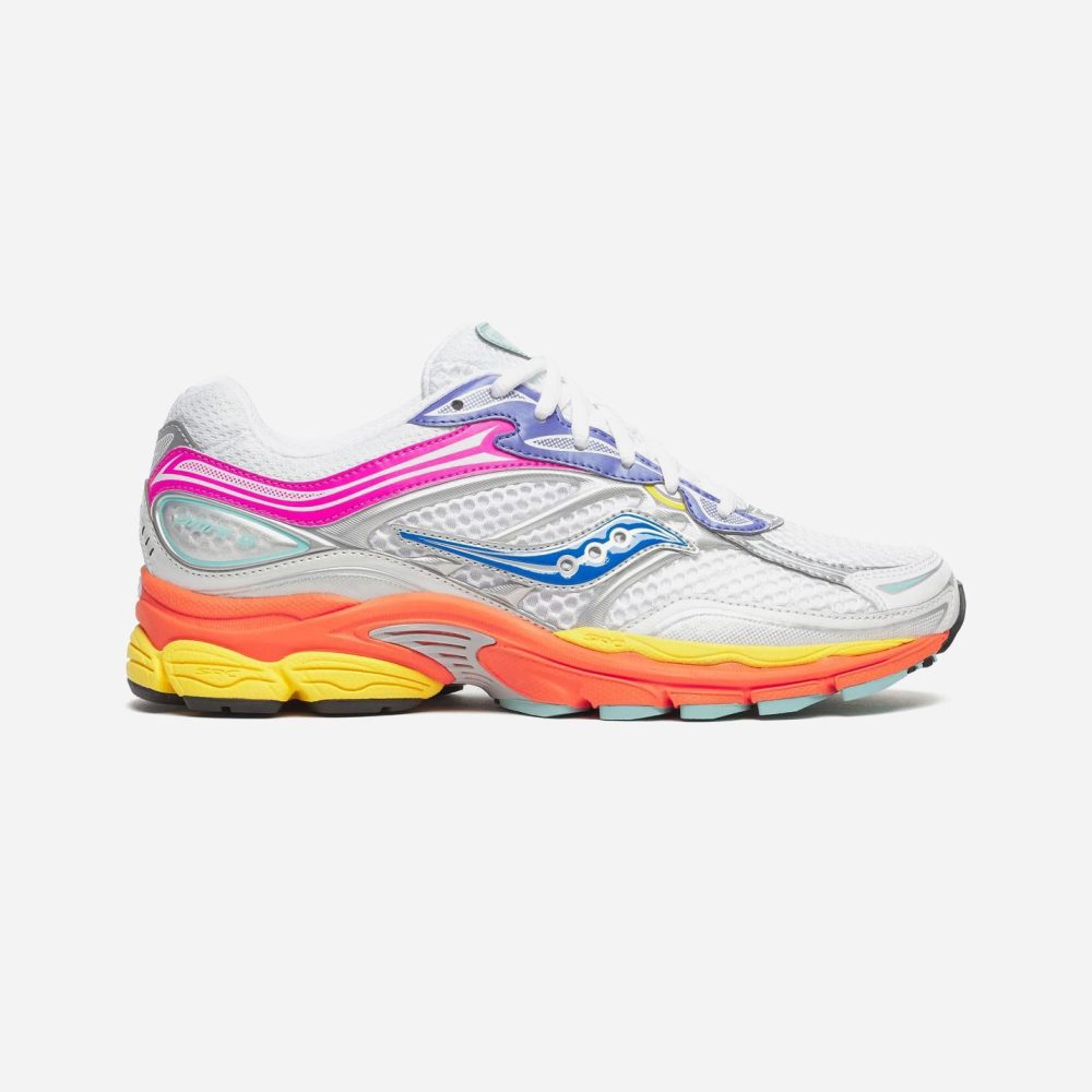 Saucony Progrid Omni 9 Trainer - White/Multi Saucony Progrid Omni 9 Trainer - White/Multi