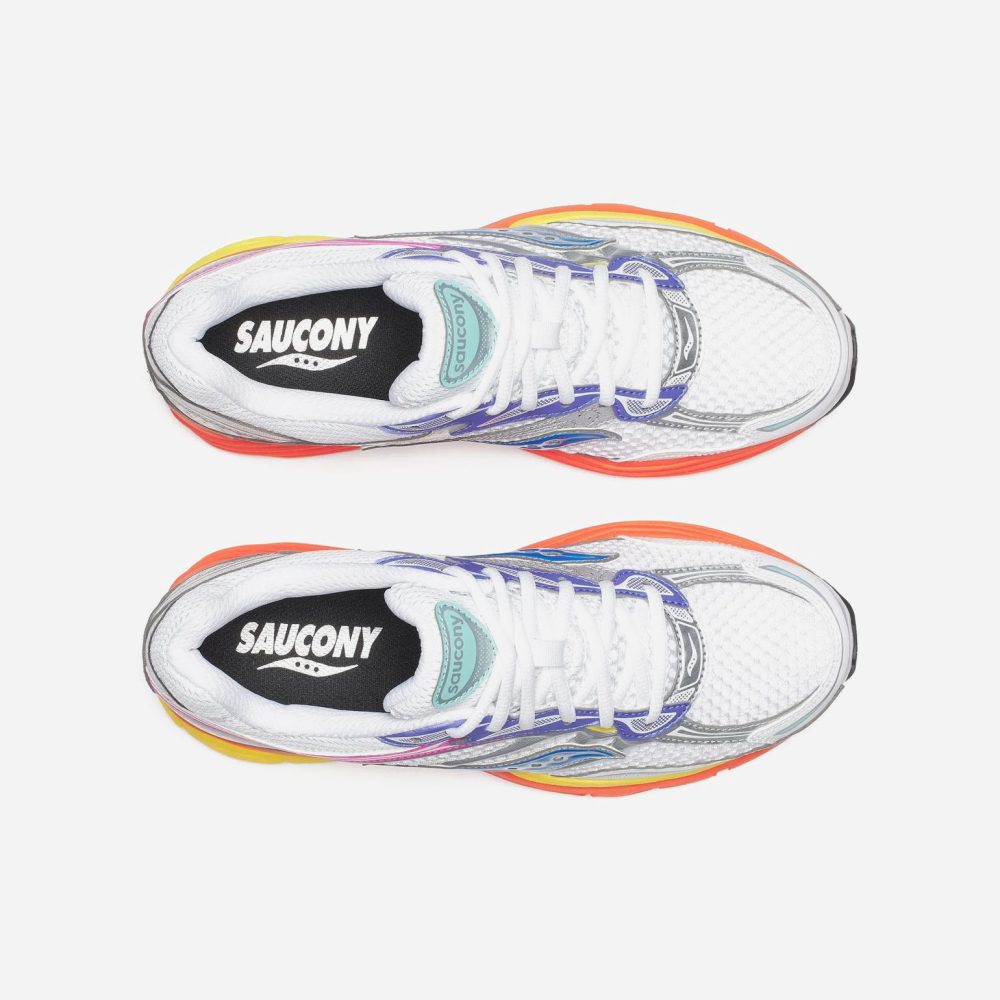 Saucony Progrid Omni 9 Trainer - White/Multi Saucony Progrid Omni 9 Trainer - White/Multi