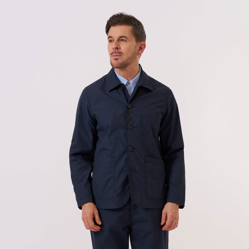 Universal Works Bakers C Jacket - Navy Universal Works Bakers C Jacket - Navy