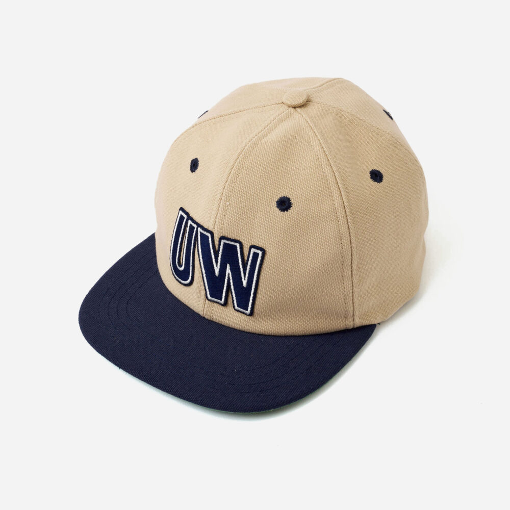 Universal Works Baseball Hat - Sand/Navy