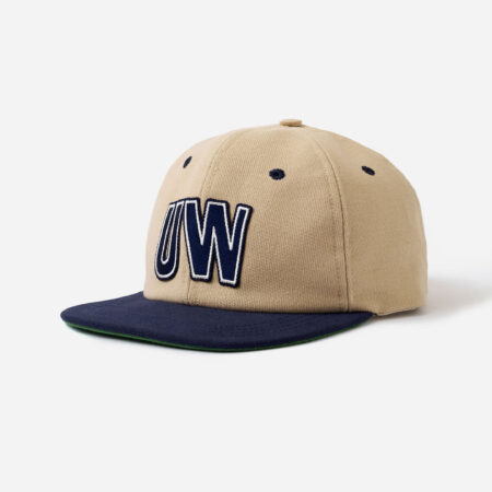 Universal Works Baseball Hat - Sand/Navy