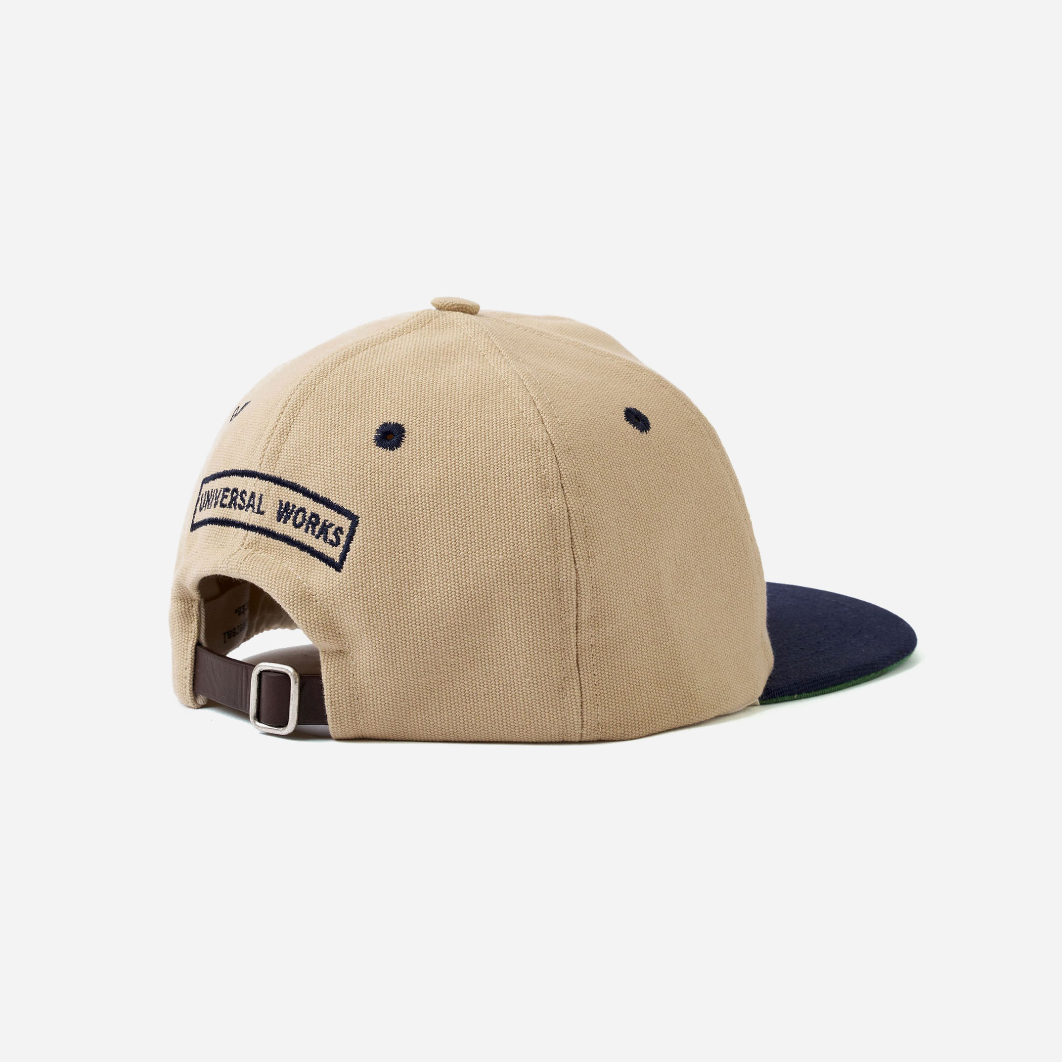 Universal Works Baseball Hat - Sand/Navy