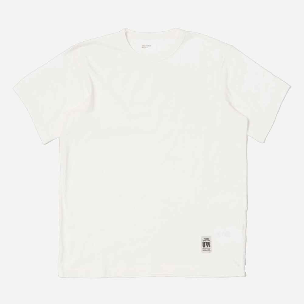 Universal Works Core Tee - Ecru