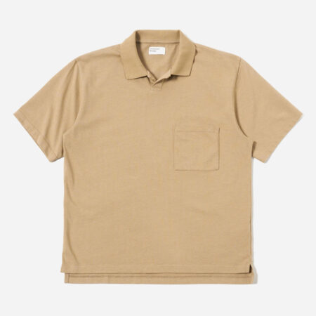 Universal Works Oversized Vacation Polo - Sand Universal Works Oversized Vacation Polo - Sand