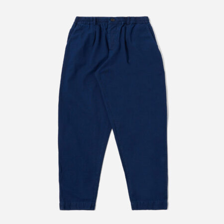Universal Works Pleated Track Pant - Indigo Universal Works Pleated Track Pant - Indigo