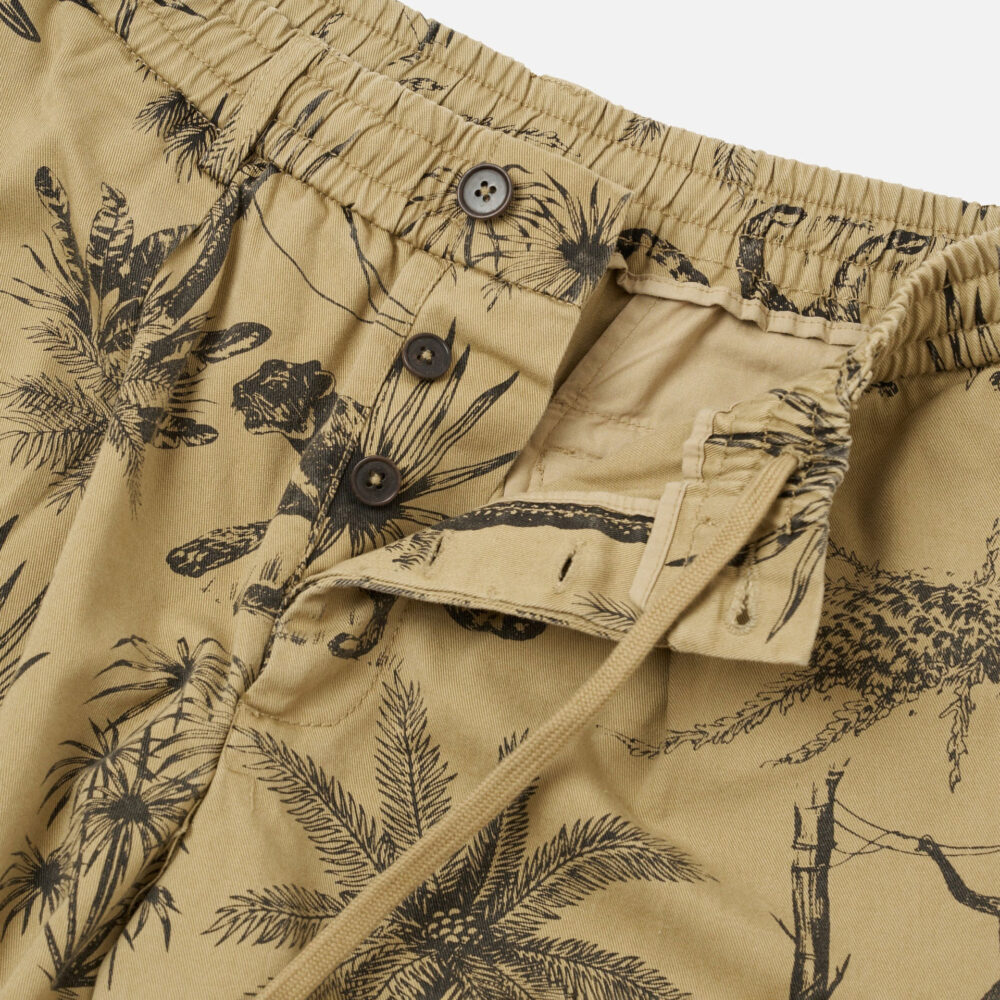 Universal Works Pleated Track Short - Sand