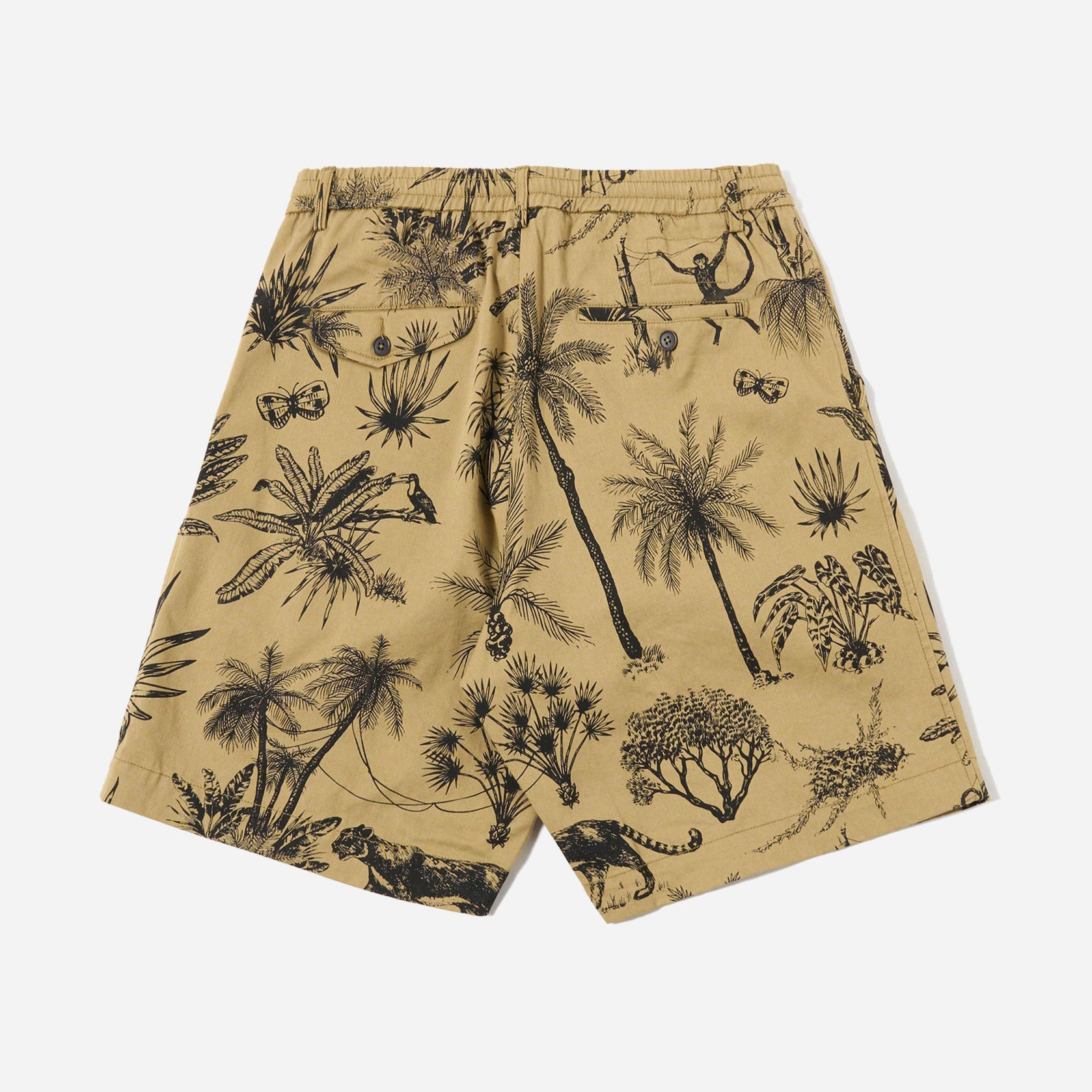 Universal Works Pleated Track Short - Sand