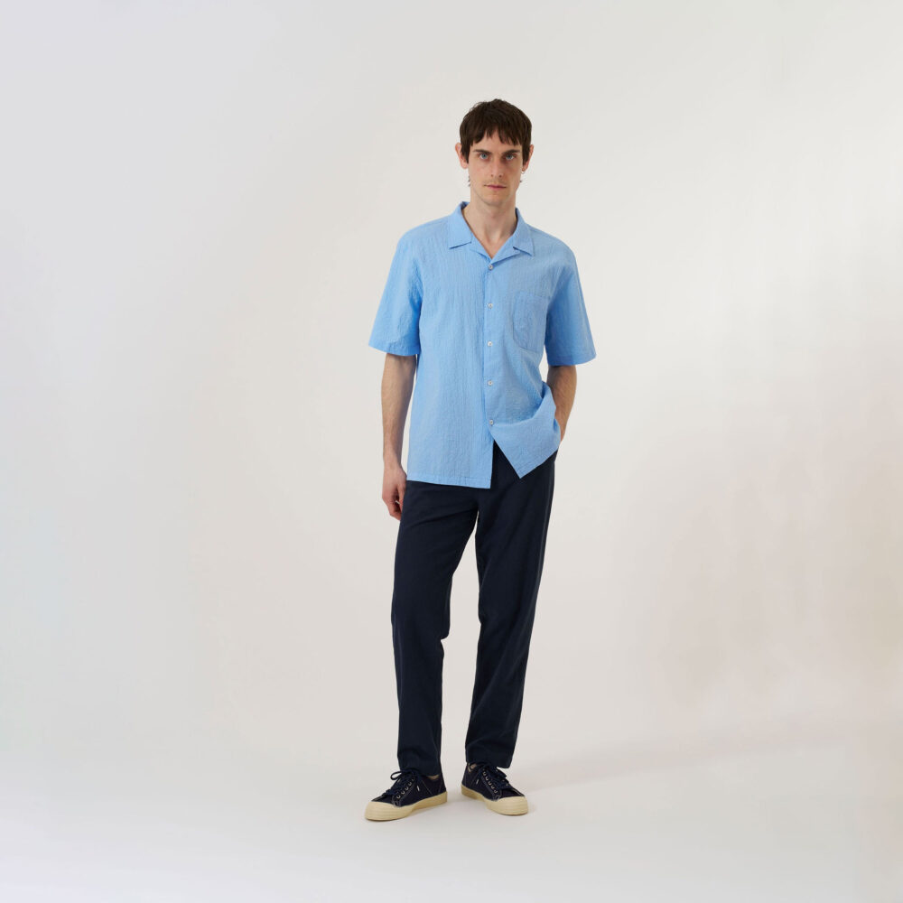 Universal Works Road Shirt - Sky Blue