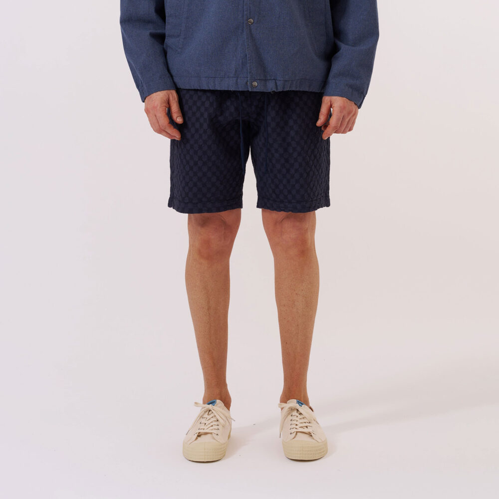Universal Works Simple Short - Navy Universal Works Simple Short - Navy