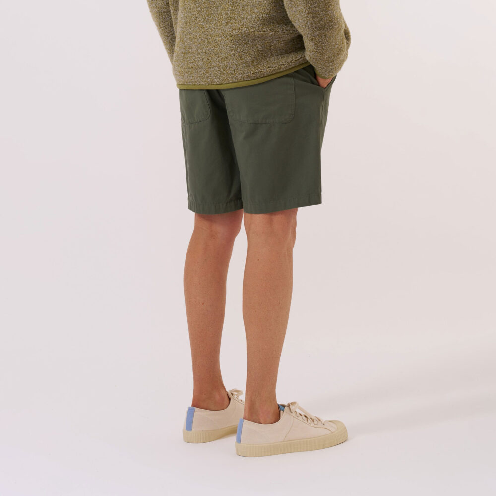 Universal Works Simple Short - Olive Universal Works Simple Short - Olive