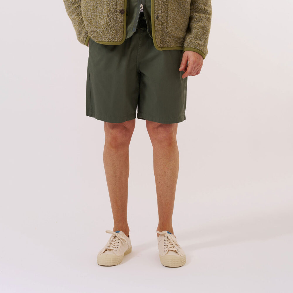 Universal Works Simple Short - Olive Universal Works Simple Short - Olive