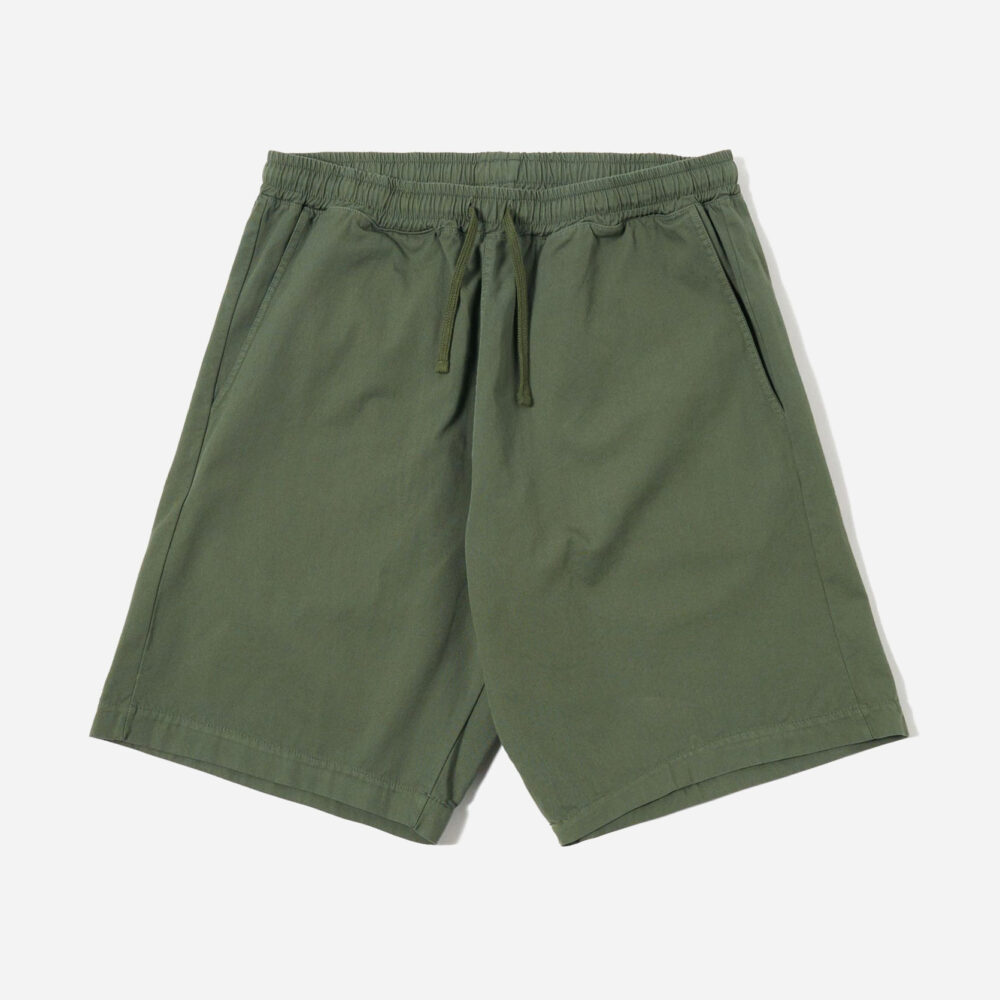 Universal Works Simple Short - Olive Universal Works Simple Short - Olive