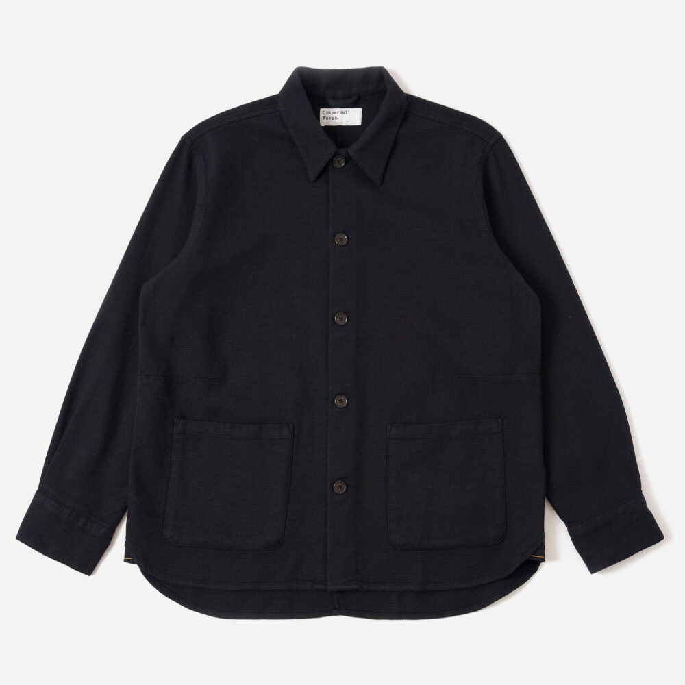 Universal Works Travail Overshirt - Black