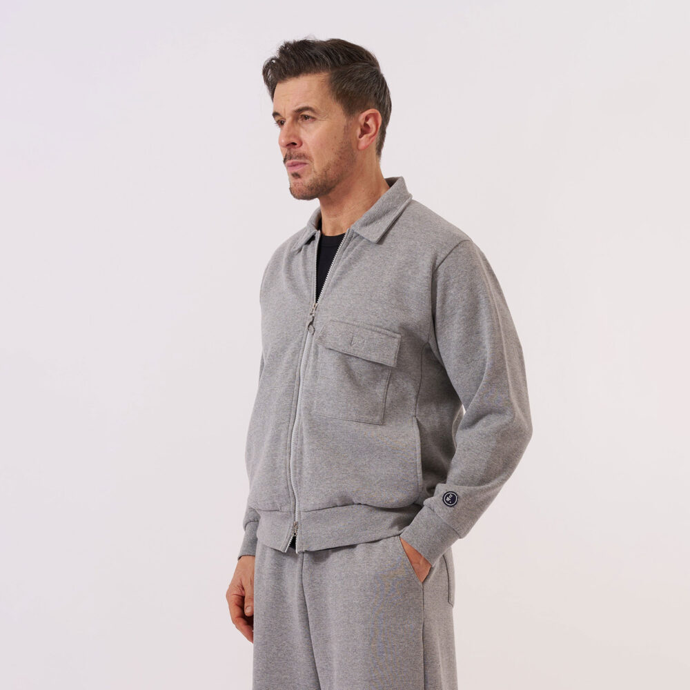 Universal Works Tyler Jacket - Grey Marl Universal Works Tyler Jacket - Grey Marl