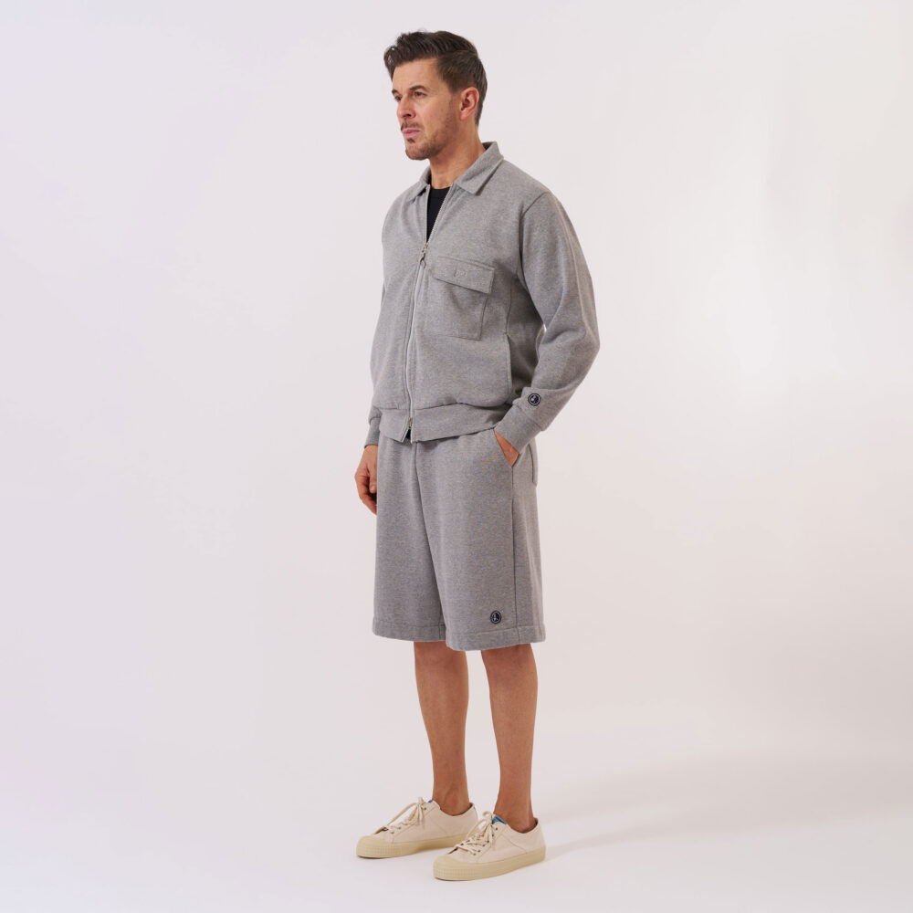 Universal Works Tyler Jacket - Grey Marl Universal Works Tyler Jacket - Grey Marl