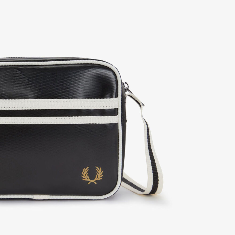 Fred Perry Classic Mini Shoulder Bag - Black/Ecru