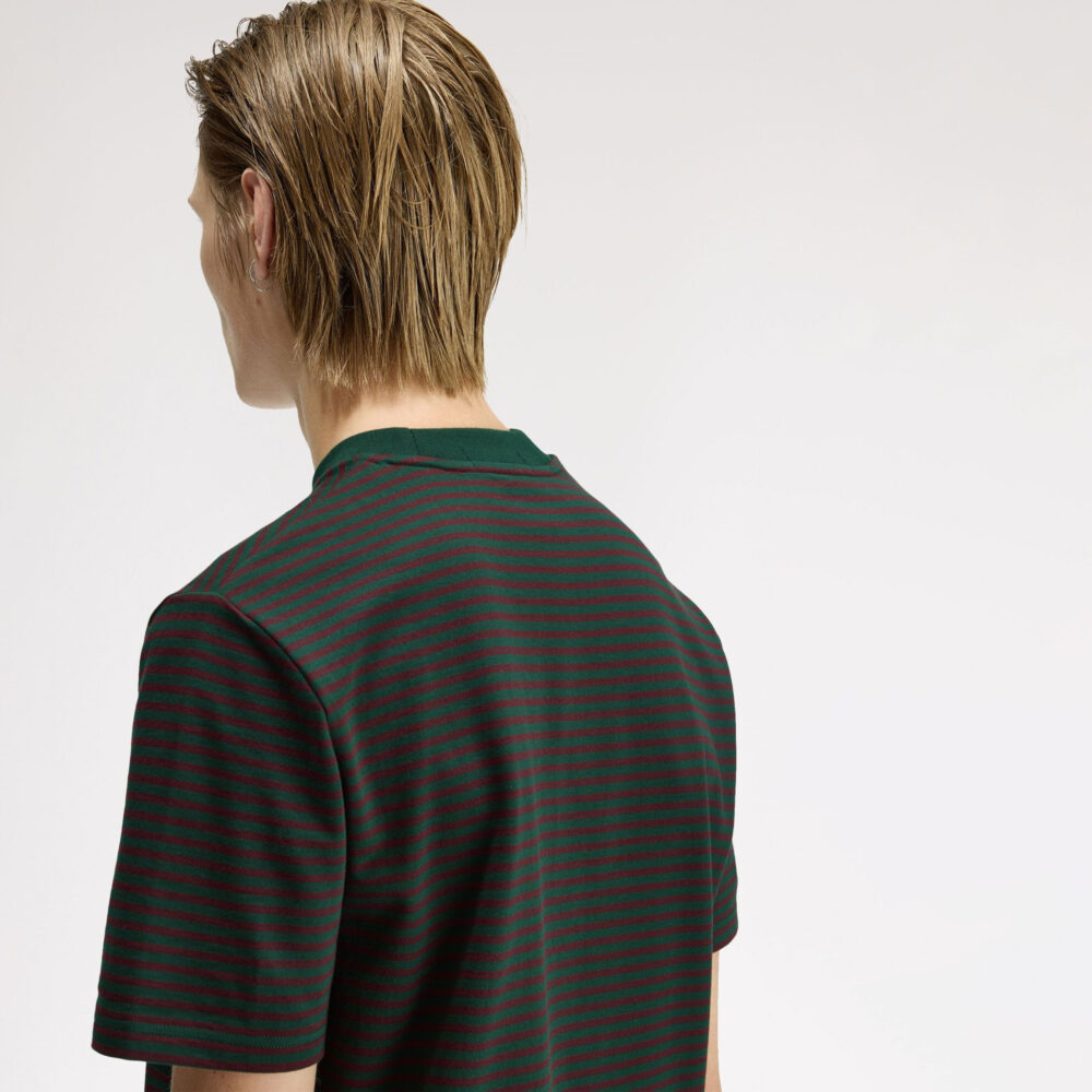Fred Perry Fine Stripe Heavyweight Tee - Grassroots