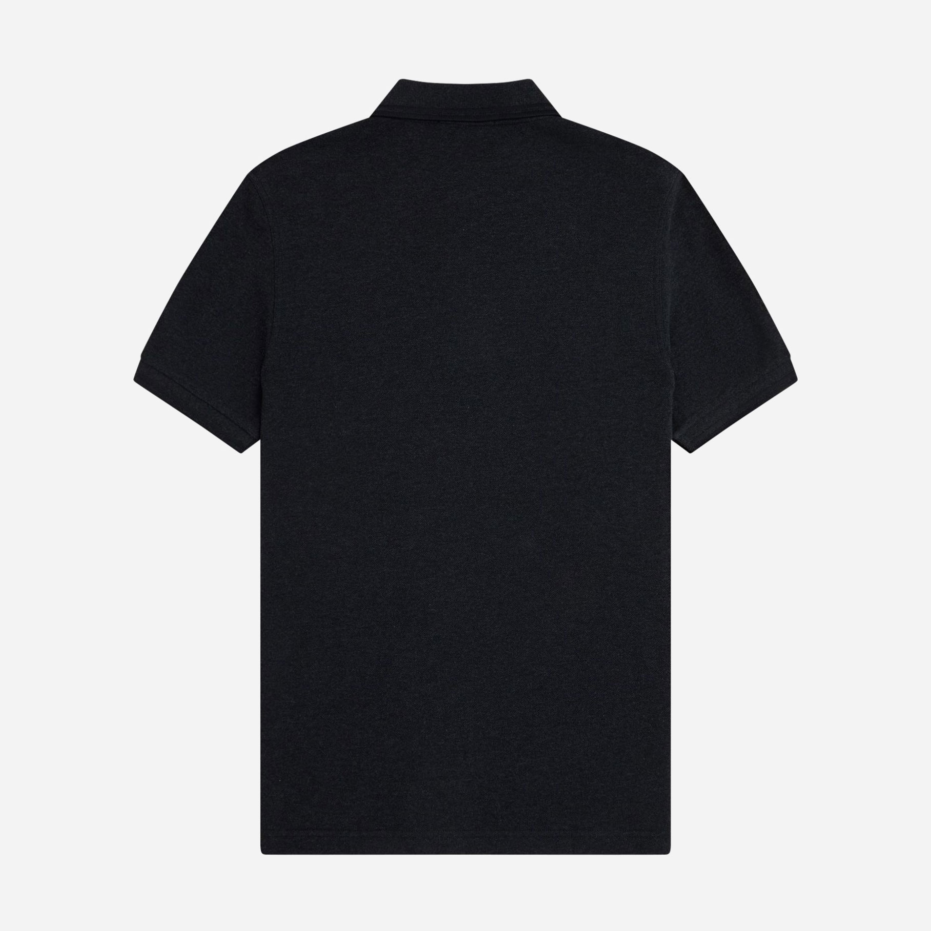 Fred Perry Twin Tipped Polo - Charcoal Marl/Black