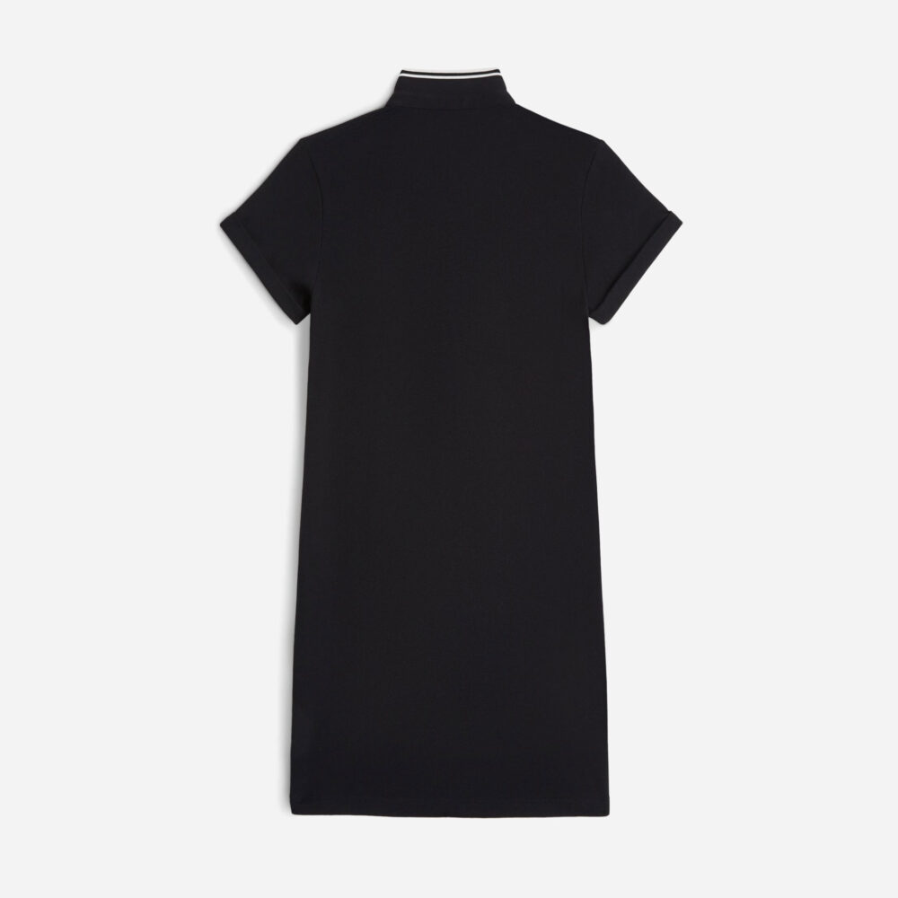 Fred Perry Women's x Amy Winehouse Tipped Polo Dress - Black
