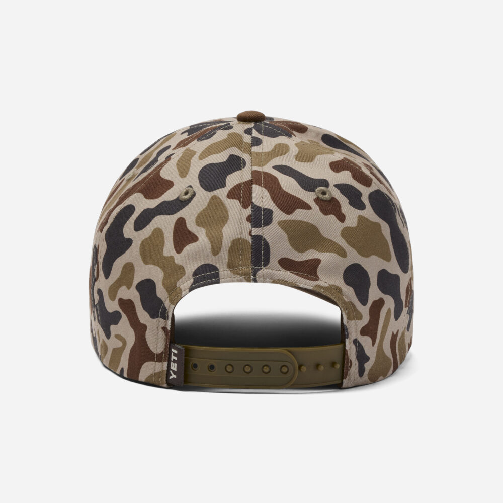 YETI Mesh Camo Flat Brim Snapback Cap - Brown Camo YETI Mesh Camo Flat Brim Snapback Cap - Brown Camo