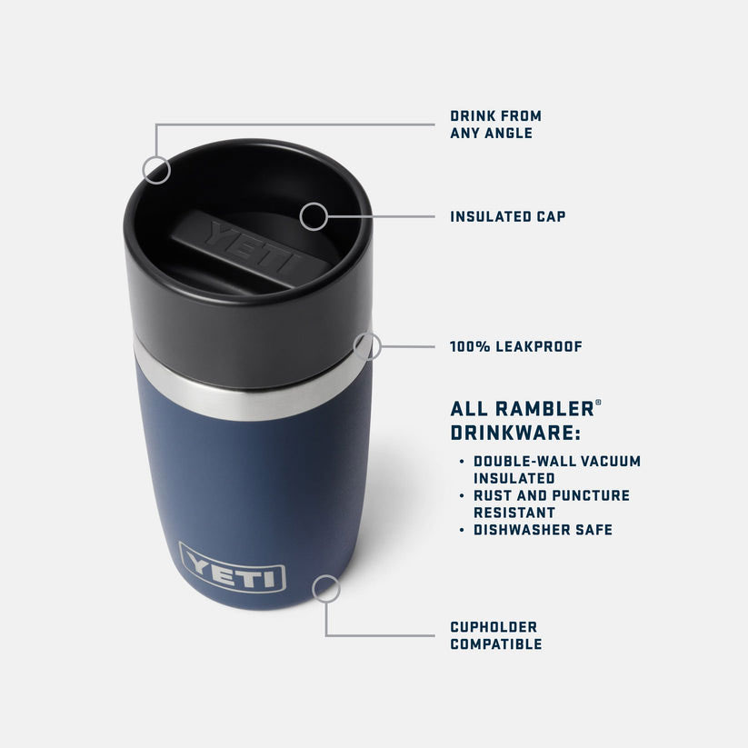 YETI Rambler 8 Oz Travel Bottle - Ridgeline