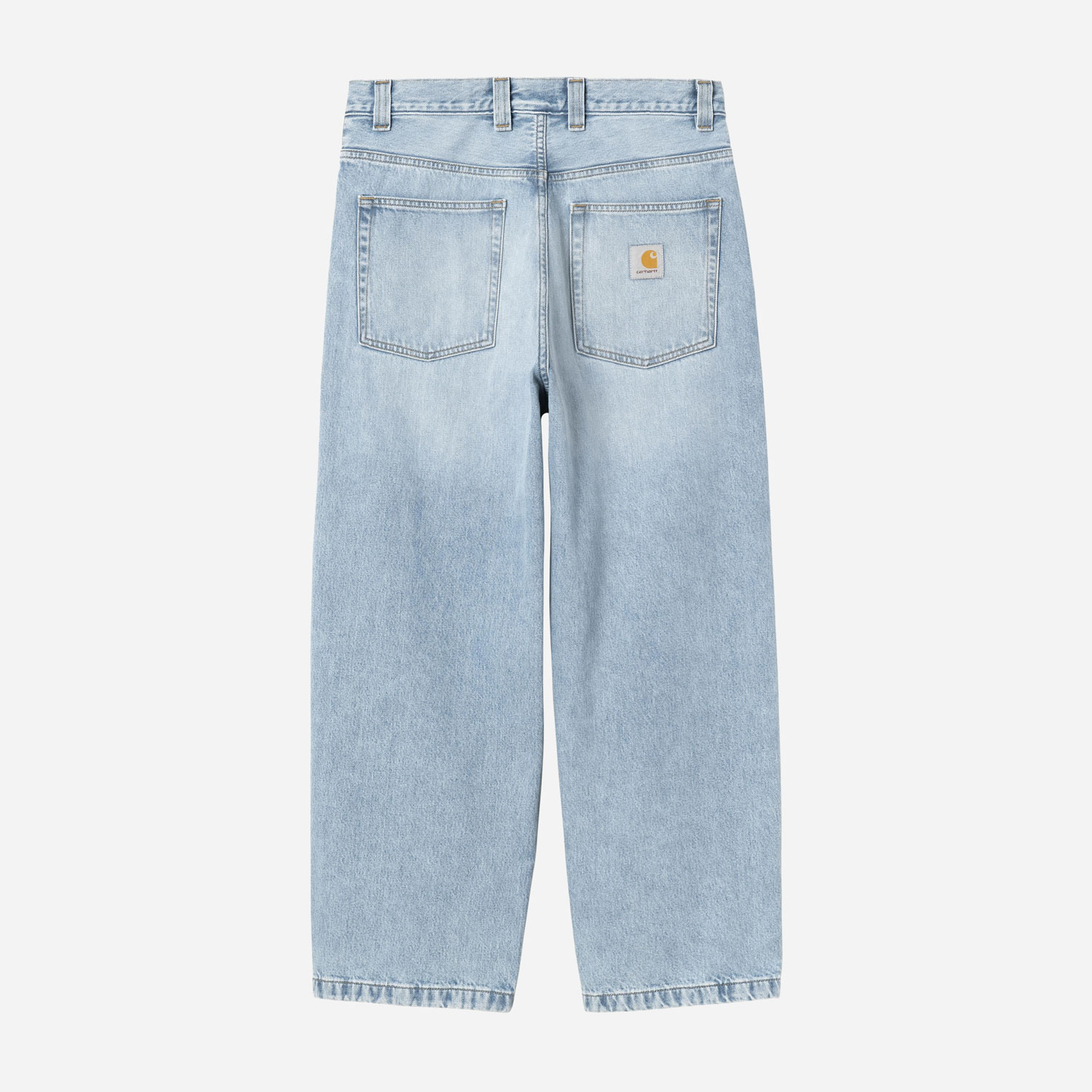 Carhartt WIP Brandon Denim Pant - Blue Heavy Worn Bleached