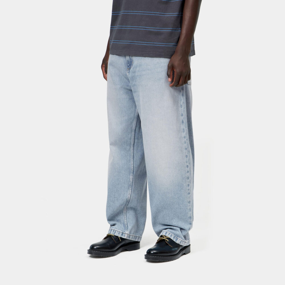 Carhartt WIP Brandon Denim Pant - Blue Heavy Worn Bleached Carhartt WIP Brandon Denim Pant - Blue Heavy Worn Bleached
