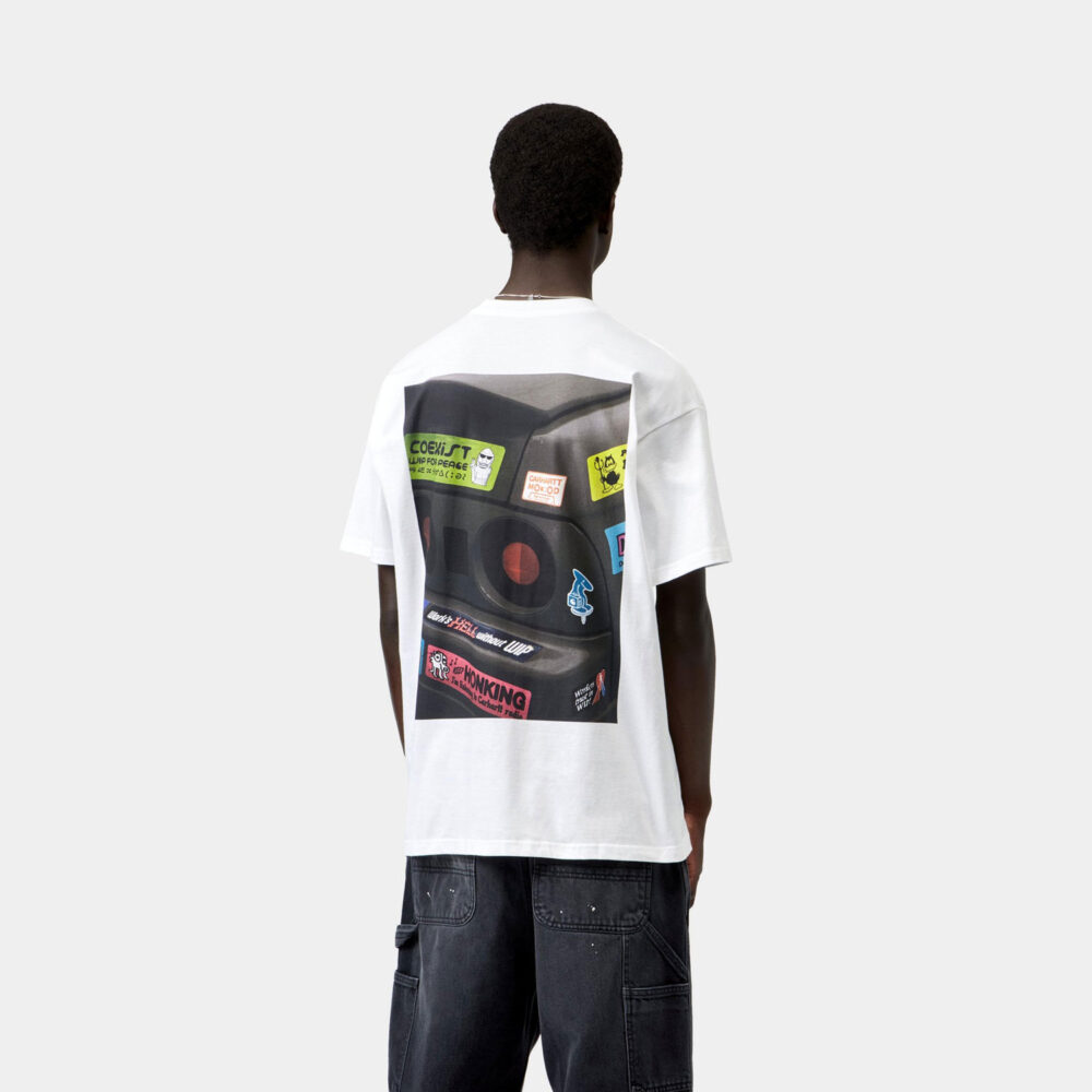 Carhartt WIP Bumper Car Tee - White Carhartt WIP Bumper Car Tee - White