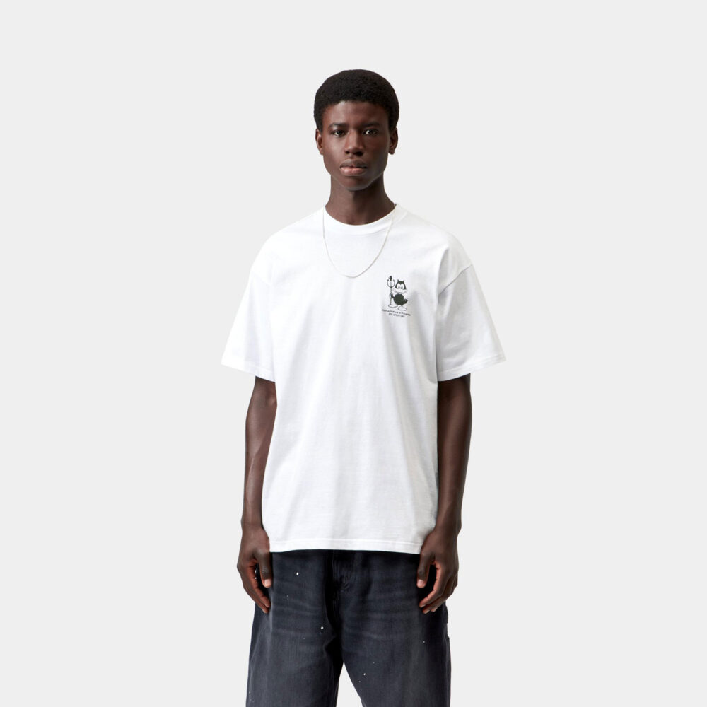 Carhartt WIP Bumper Car Tee - White Carhartt WIP Bumper Car Tee - White