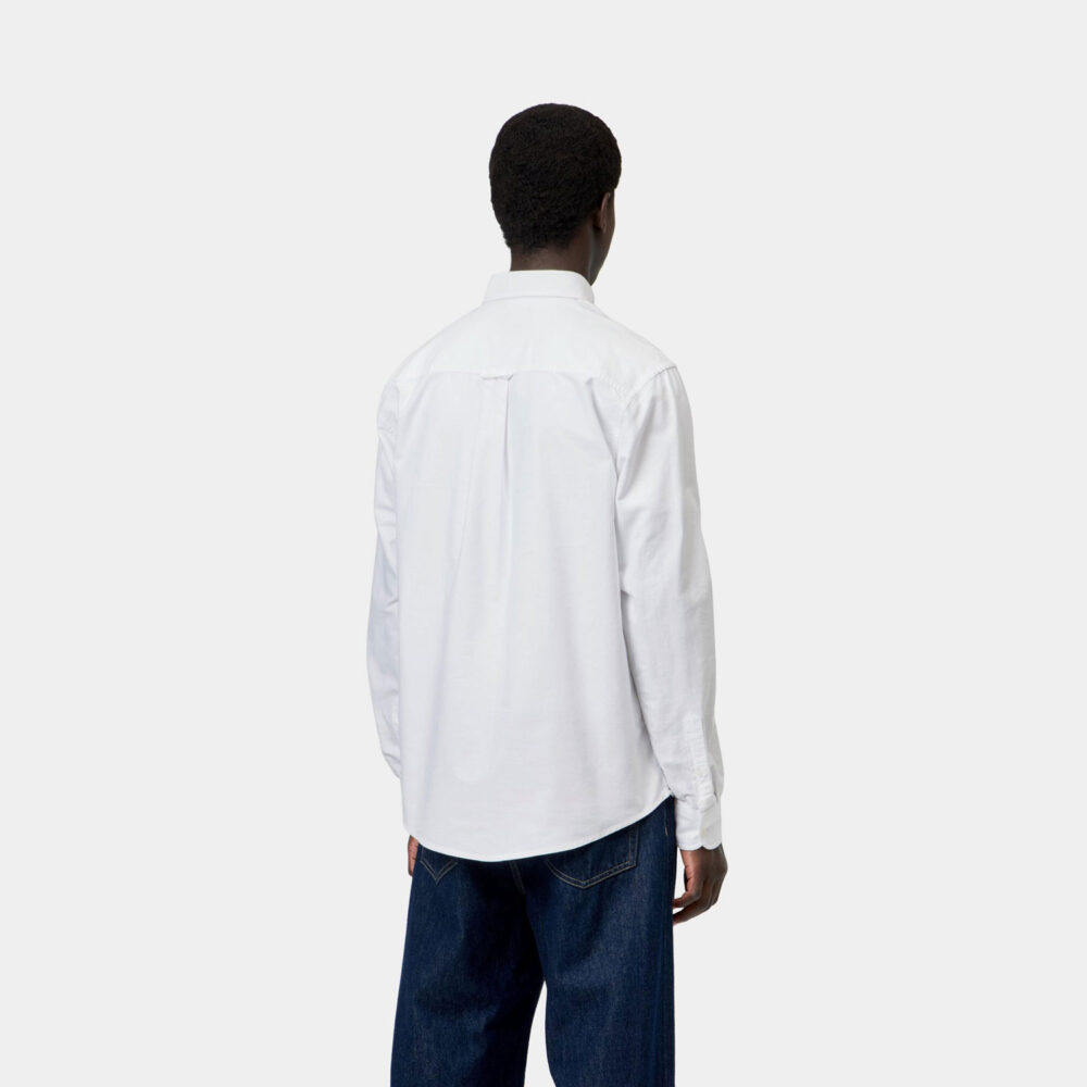 Carhartt WIP C-Logo Shirt - White/White Carhartt WIP C-Logo Shirt - White/White