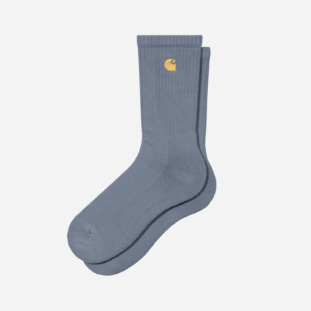 Carhartt WIP Chase Sock - Shady Blue/Gold
