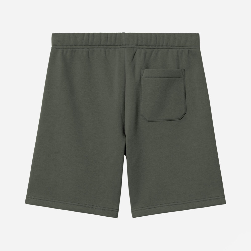 Carhartt WIP Chase Sweat Short - Leaf/Gold Carhartt WIP Chase Sweat Short - Leaf/Gold
