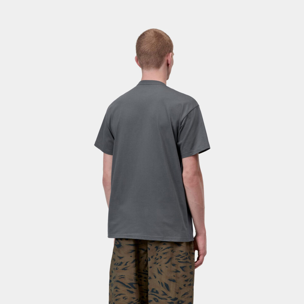 Carhartt WIP Chase Tee - Styx/Gold