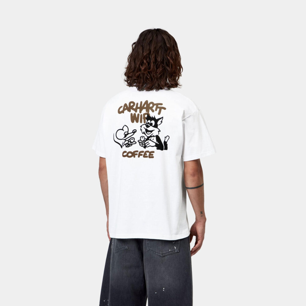 Carhartt WIP Coffee Break Tee - White