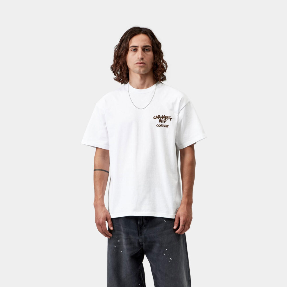 Carhartt WIP Coffee Break Tee - White