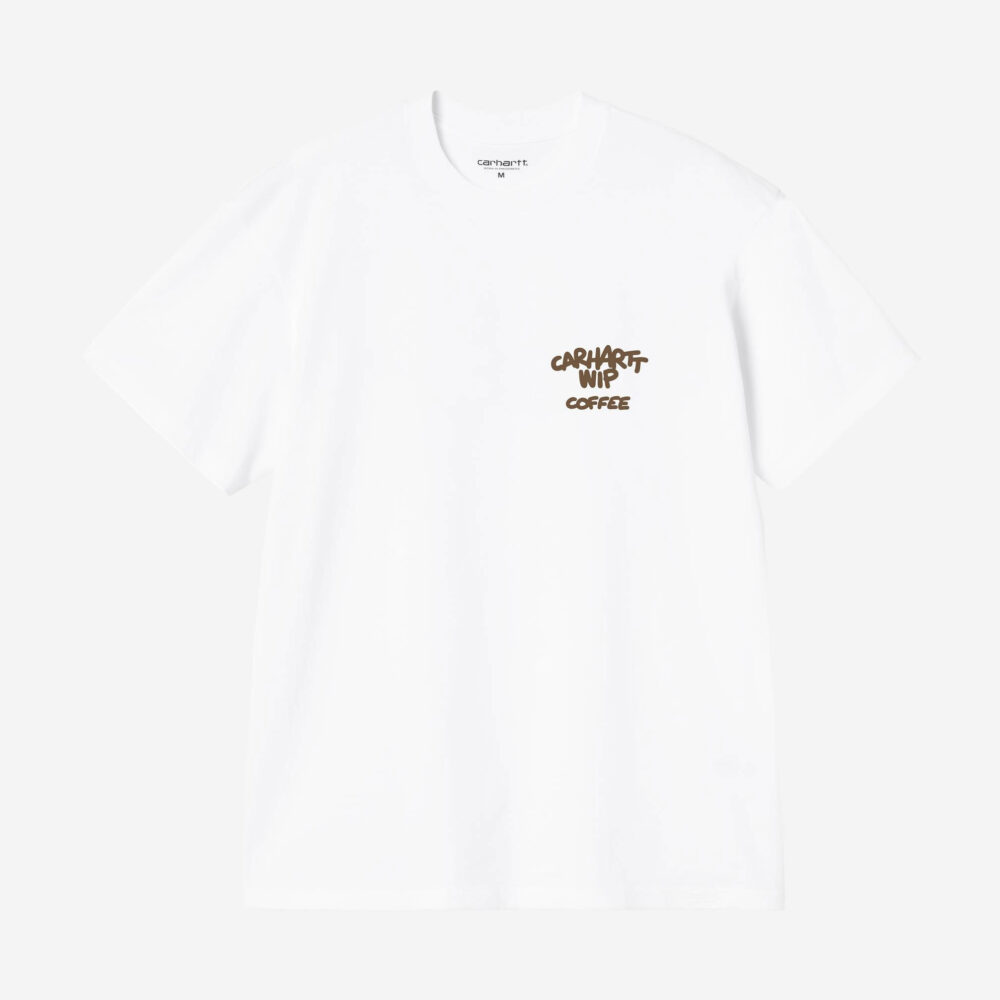 Carhartt WIP Coffee Break Tee - White