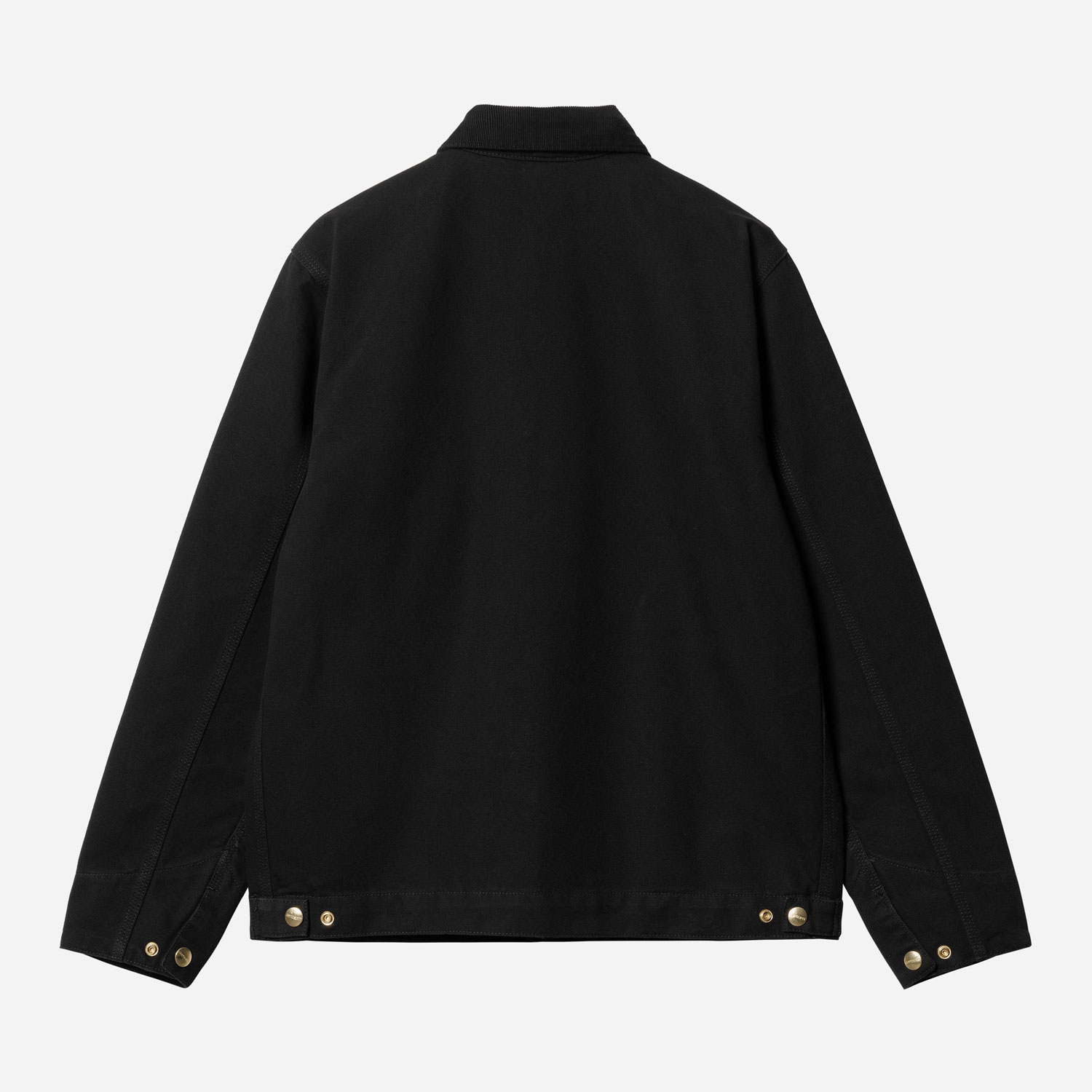 Carhartt WIP Detroit Jacket - Black/Black Rinsed