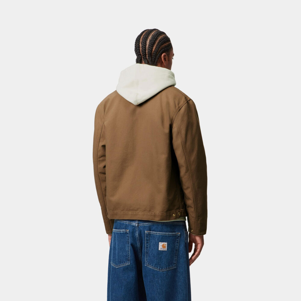 Carhartt WIP Detroit Jacket - Hamilton Brown/Tobacco Rinsed