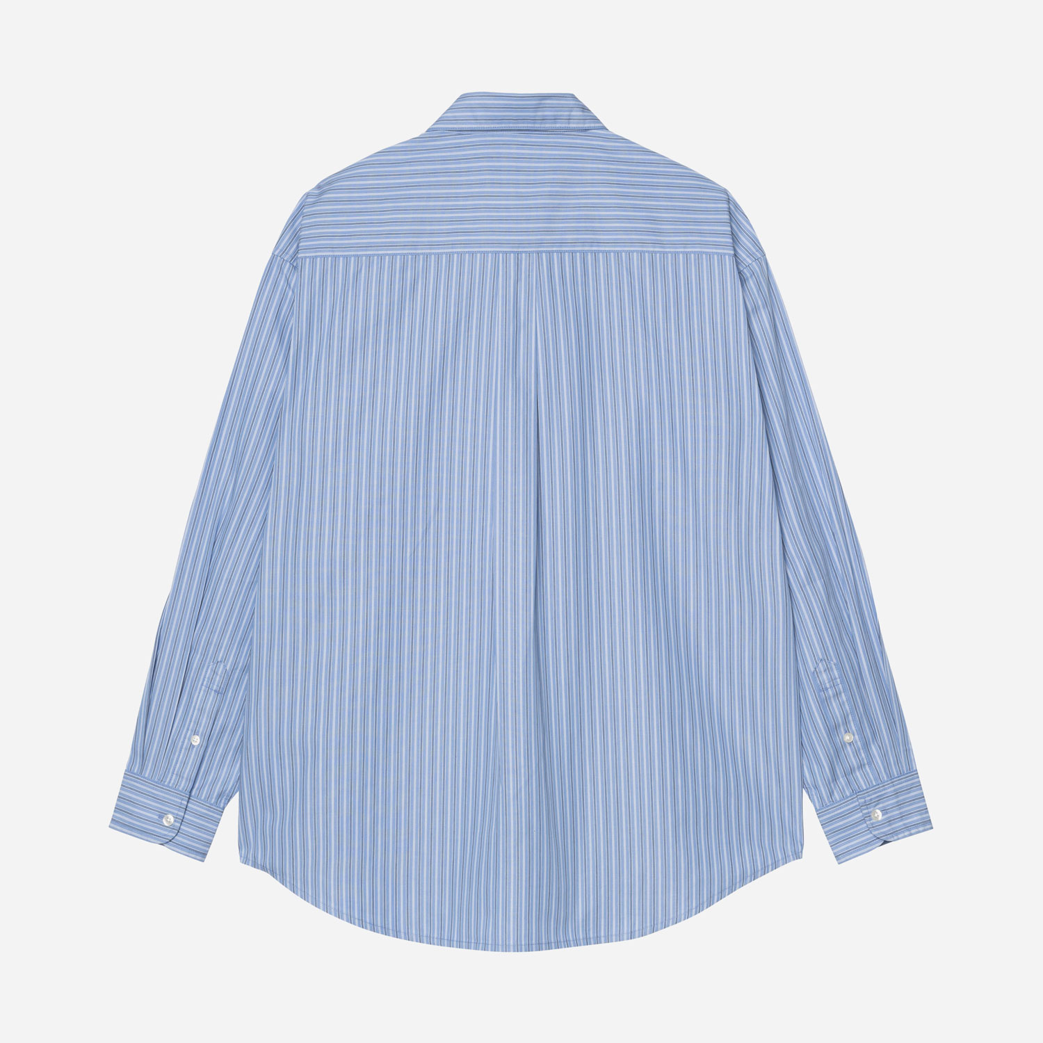 Carhartt WIP Keene Shirt - Keene Stripe/Curacao