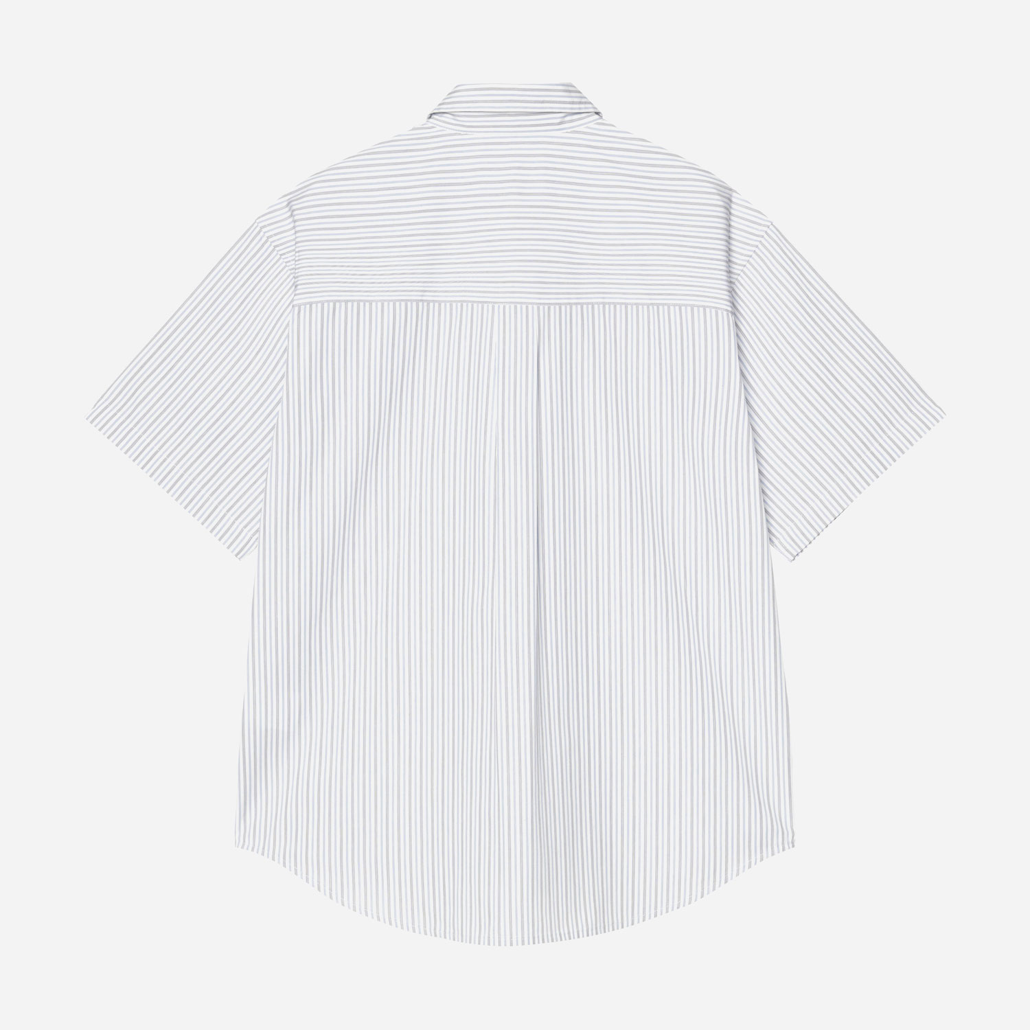 Carhartt WIP Keene Short Sleeve Shirt - Keene Stripe/White