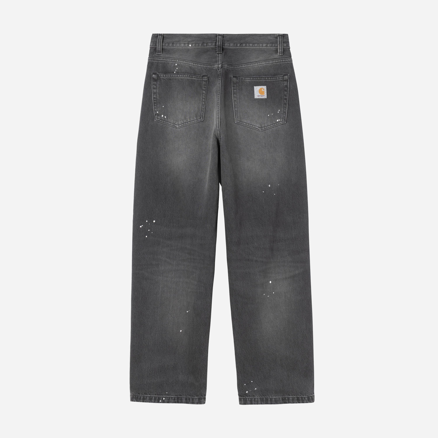 Carhartt WIP Landon Denim Pant - Black Destroy Wash/Splatter