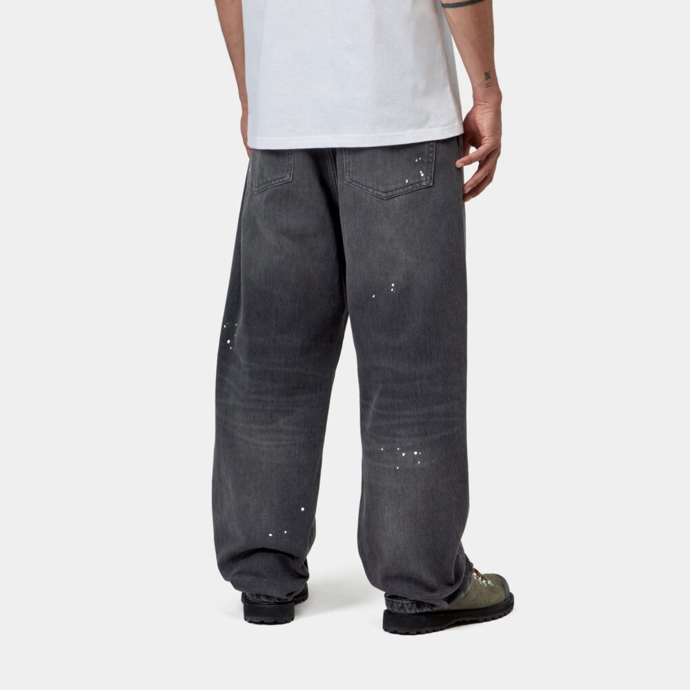 Carhartt WIP Landon Denim Pant - Black Destroy Wash/Splatter Carhartt WIP Landon Denim Pant - Black Destroy Wash/Splatter