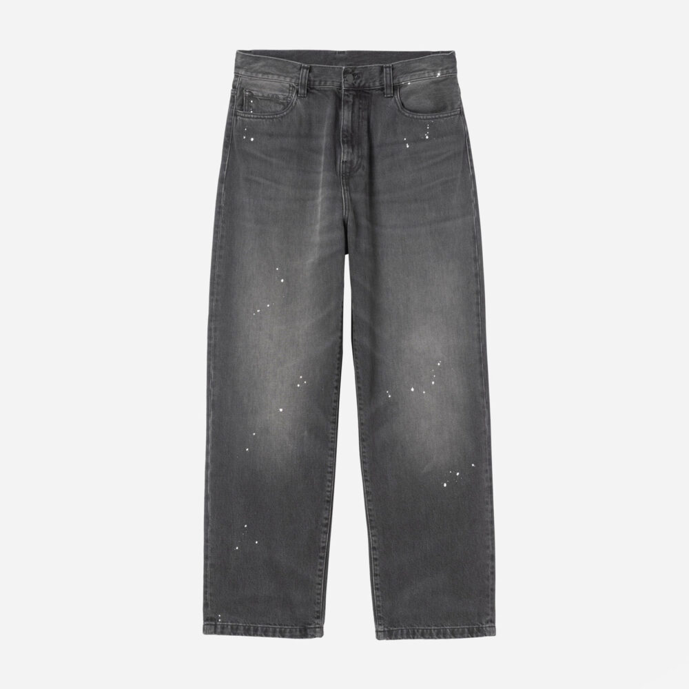 Carhartt WIP Landon Denim Pant - Black Destroy Wash/Splatter Carhartt WIP Landon Denim Pant - Black Destroy Wash/Splatter